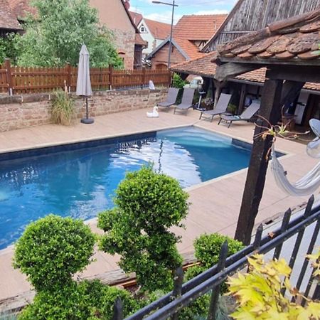 Le Clos Bleu - Gite Rural Schillersdorf Eksteriør bilde