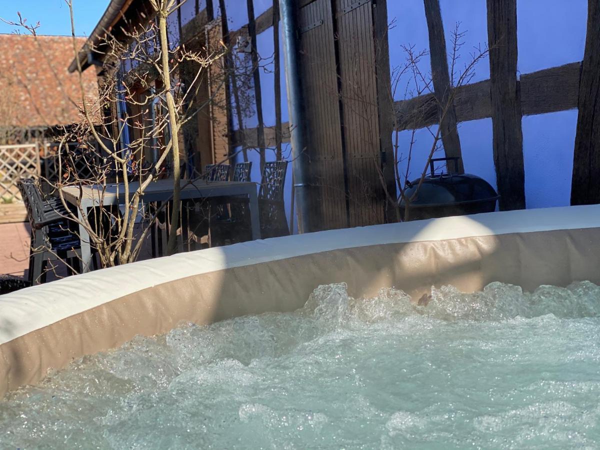 Le Clos Bleu - Gite Rural Schillersdorf Eksteriør bilde